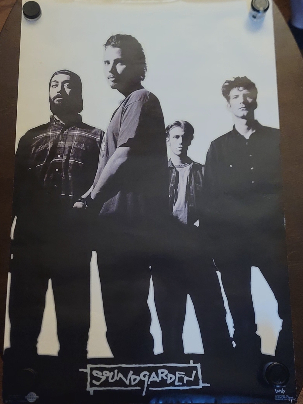 Vintage Soundgarden Band Poster